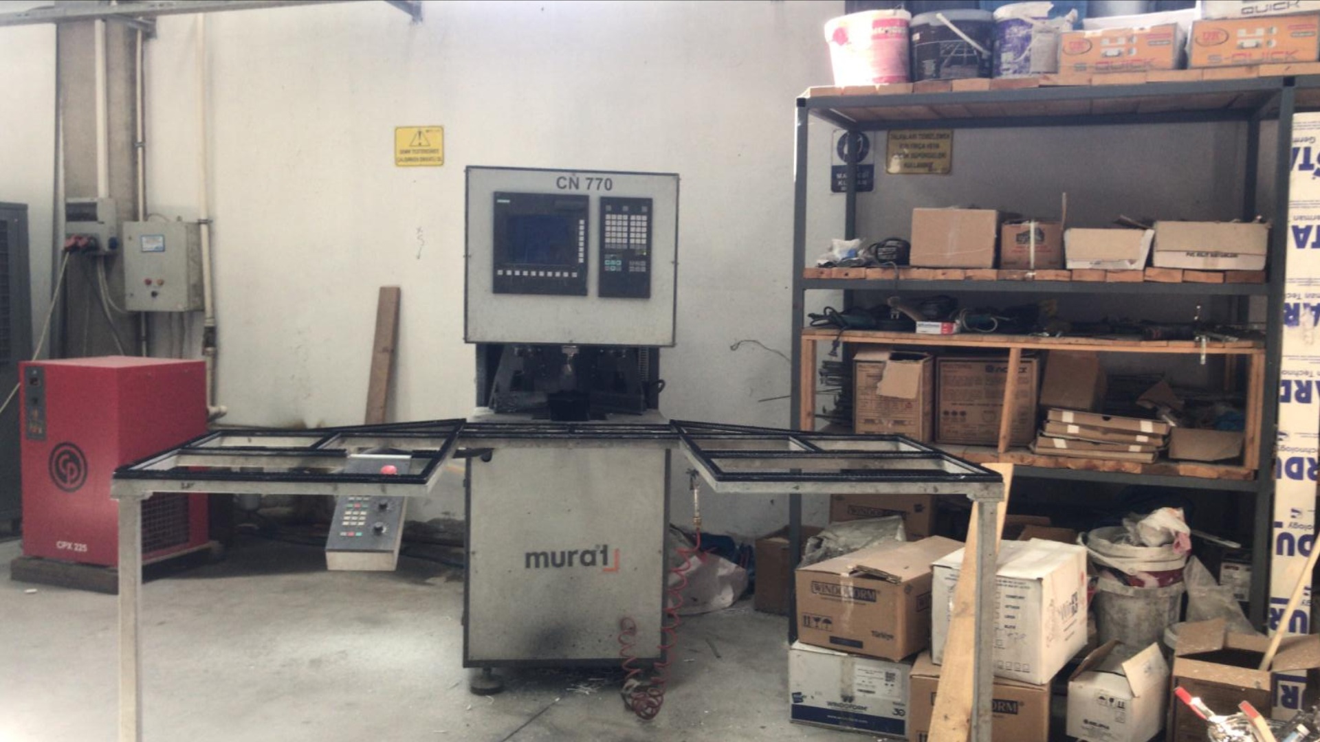 MURAT CN770 KÖŞE TEMİZLEME MAKİNESİ